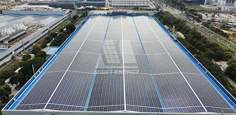 21 MW アモイ、中国金属屋上太陽光発電プロジェクト