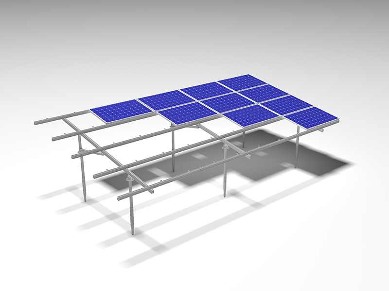 太陽光発電カーポート取り付けシステム