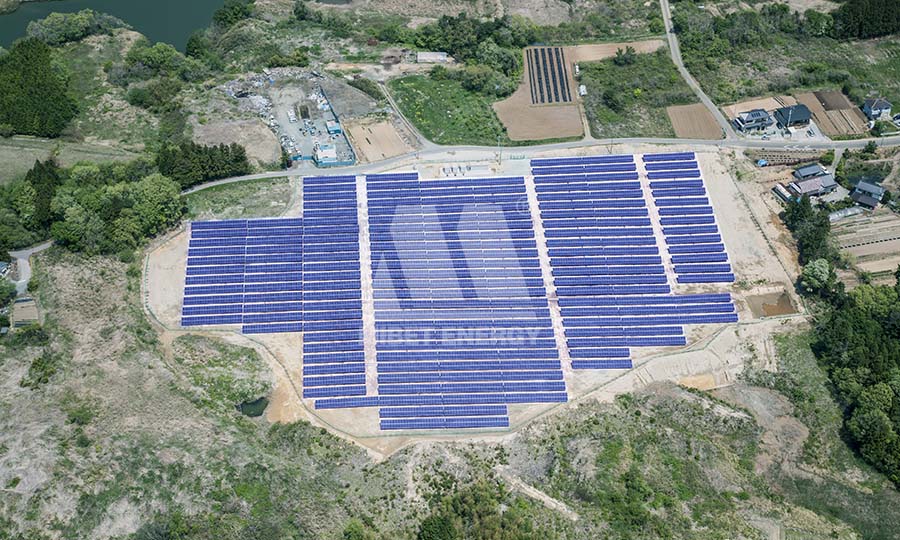日本の太陽光発電ラックシステム