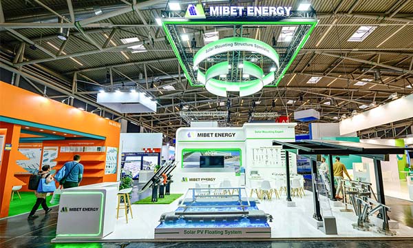 Intersolar Europe 2025におけるMibetの展示：マウントソリューション