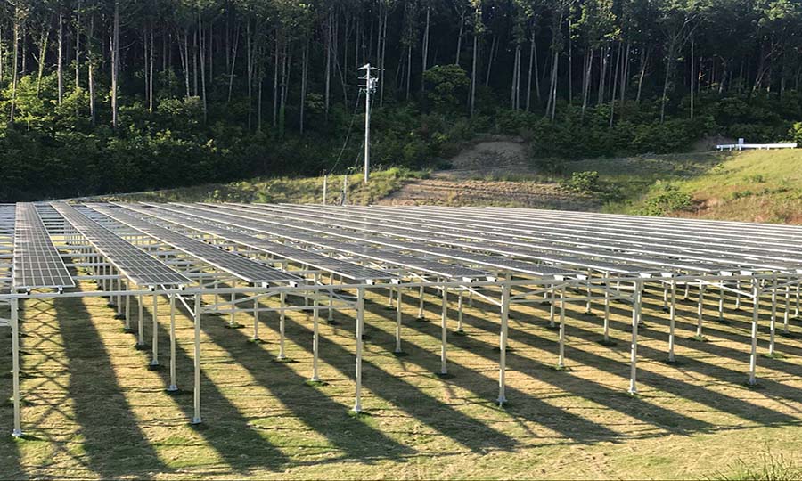 日本の農業温室マウントシステム