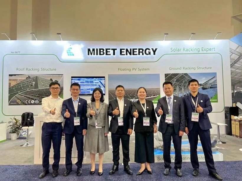 Mibet Energy: RE+ 2023 でプレミアムソーラー構造製品を展示